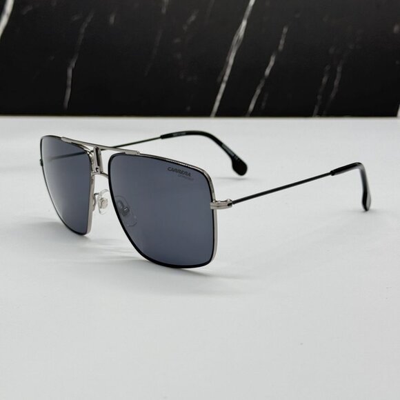 NEW CARRERA 1006/S 0TI7 SUNGLASSES MEN AVIATOR BLACK EYEWEAR - Picture 3 of 8